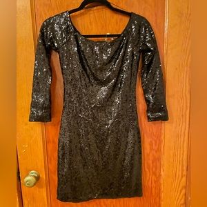 Gianni Bini Black sequin dress